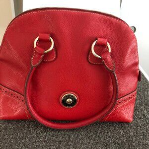 Dooney & Bourke Vintage Red Satchel